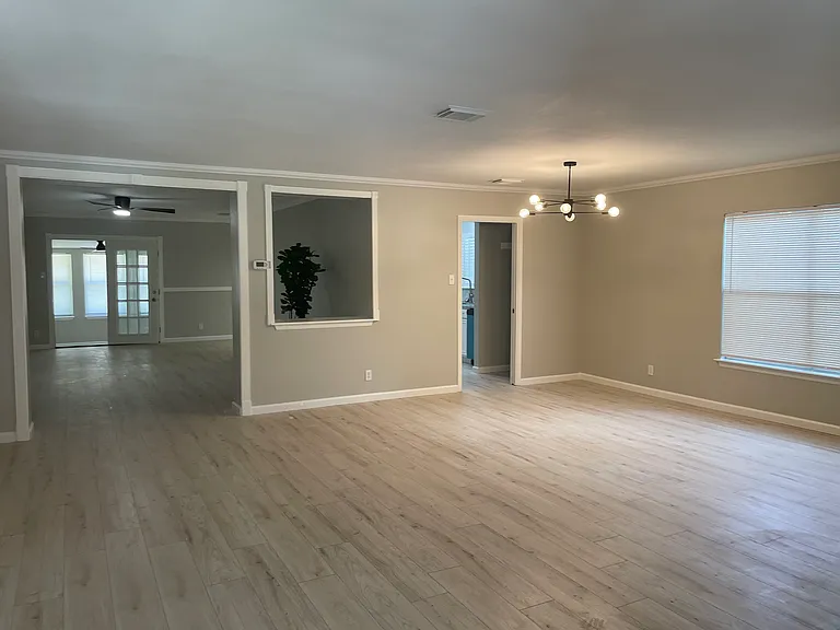 Formal dining room/extra living space/office