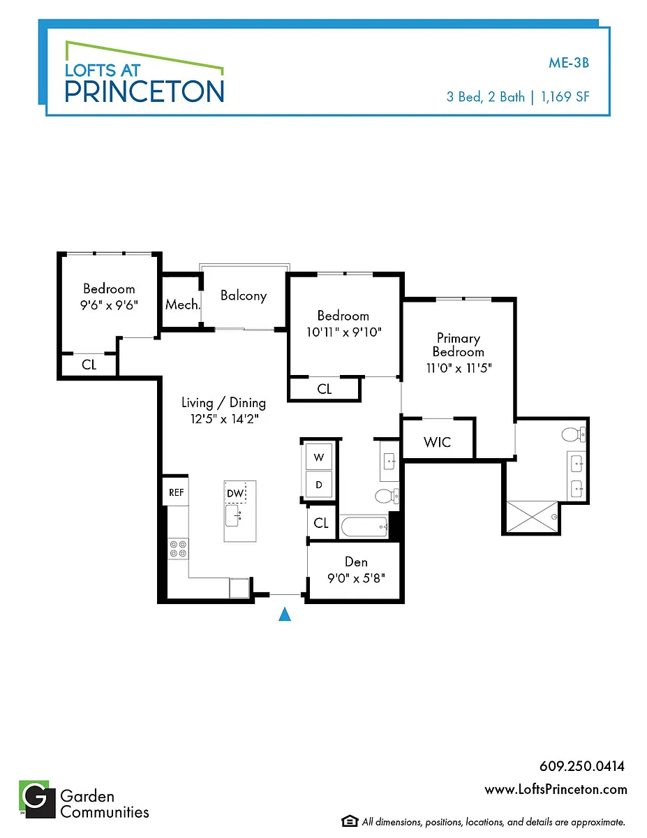 Floor plan $3.51/sq.ft. - ME-3B