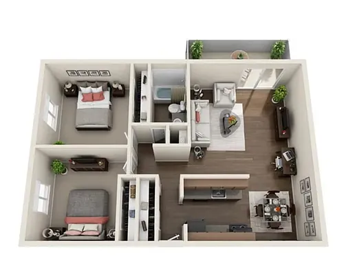 Floor plan Hepburn