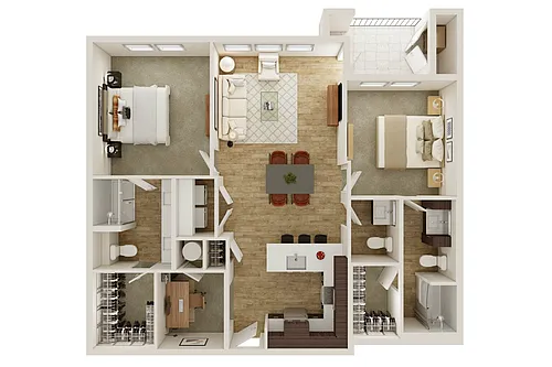Floor plan B5D