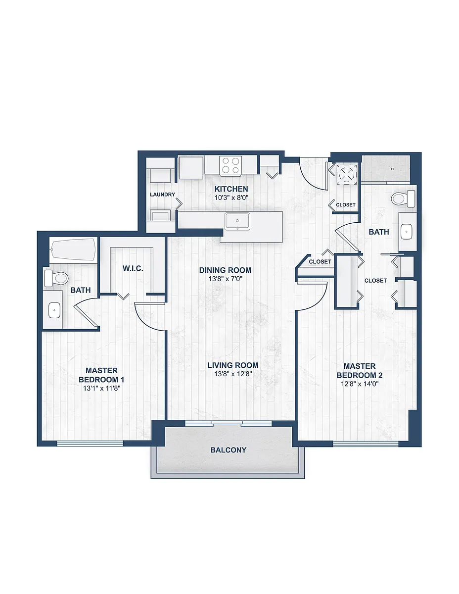 Floor plan 2/2 LINDOS