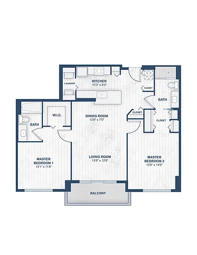Floor plan 2/2 LINDOS
