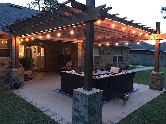 Back yard patio