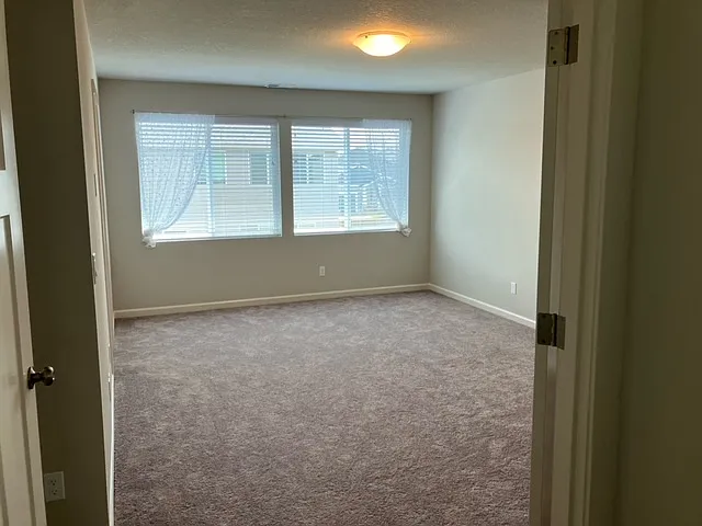 primary bedroom with double doors