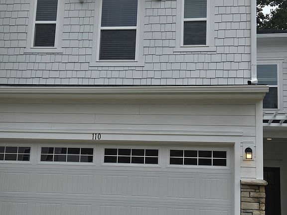 Closer look at front of the house