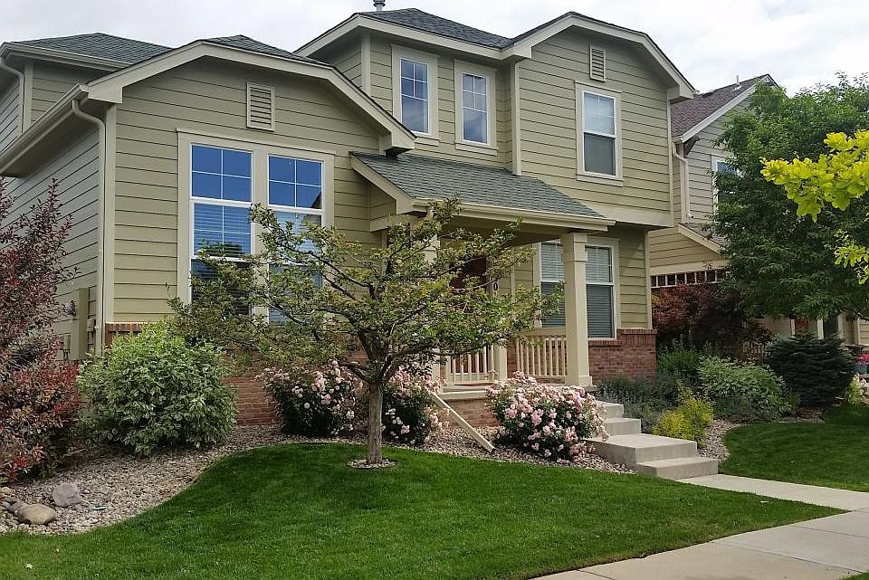 Exterior front porch