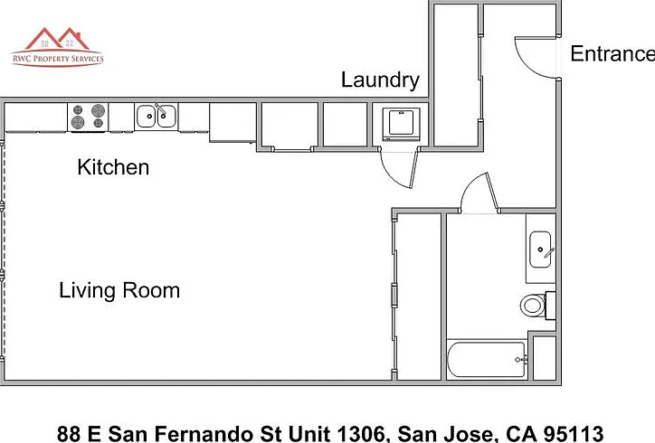 88 E San Fernando St #1306 — Photo 2
