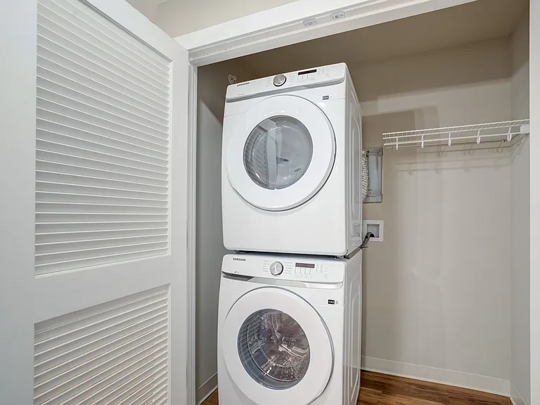 Convenient in-home Laundry