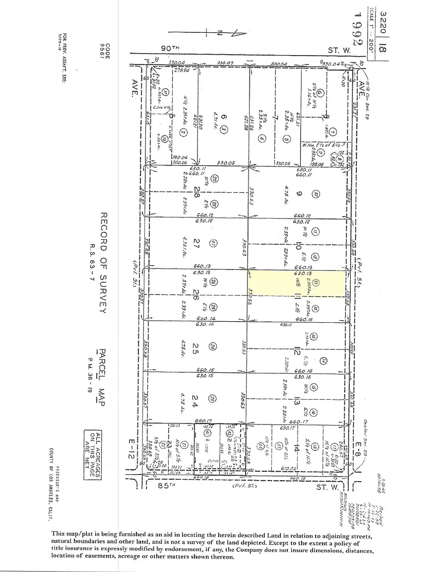 C Avenue C Vic 128th Stw Antelope Acres photo 1