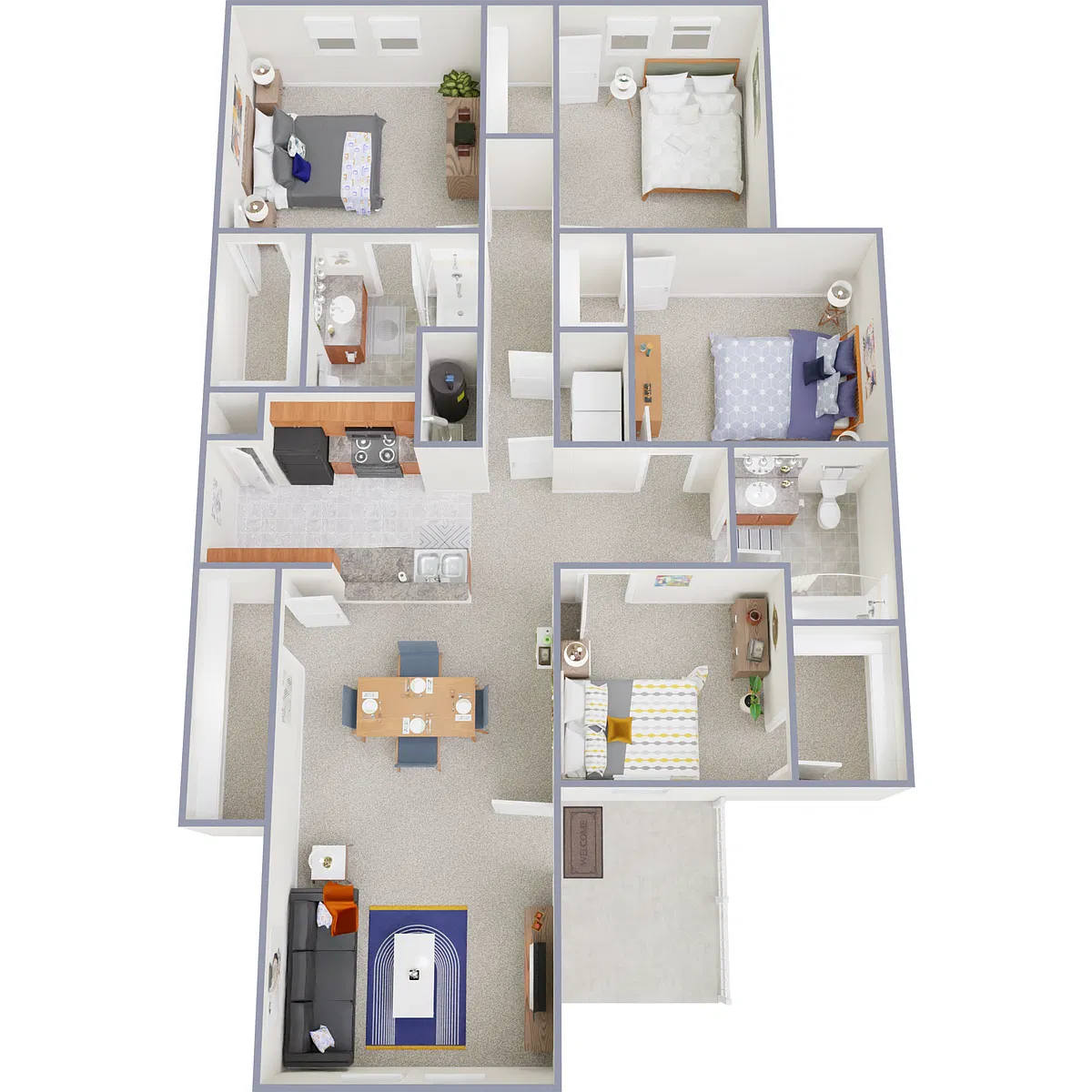Floor plan The Mulberry