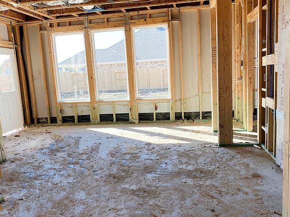 Breakfast area - progress photo