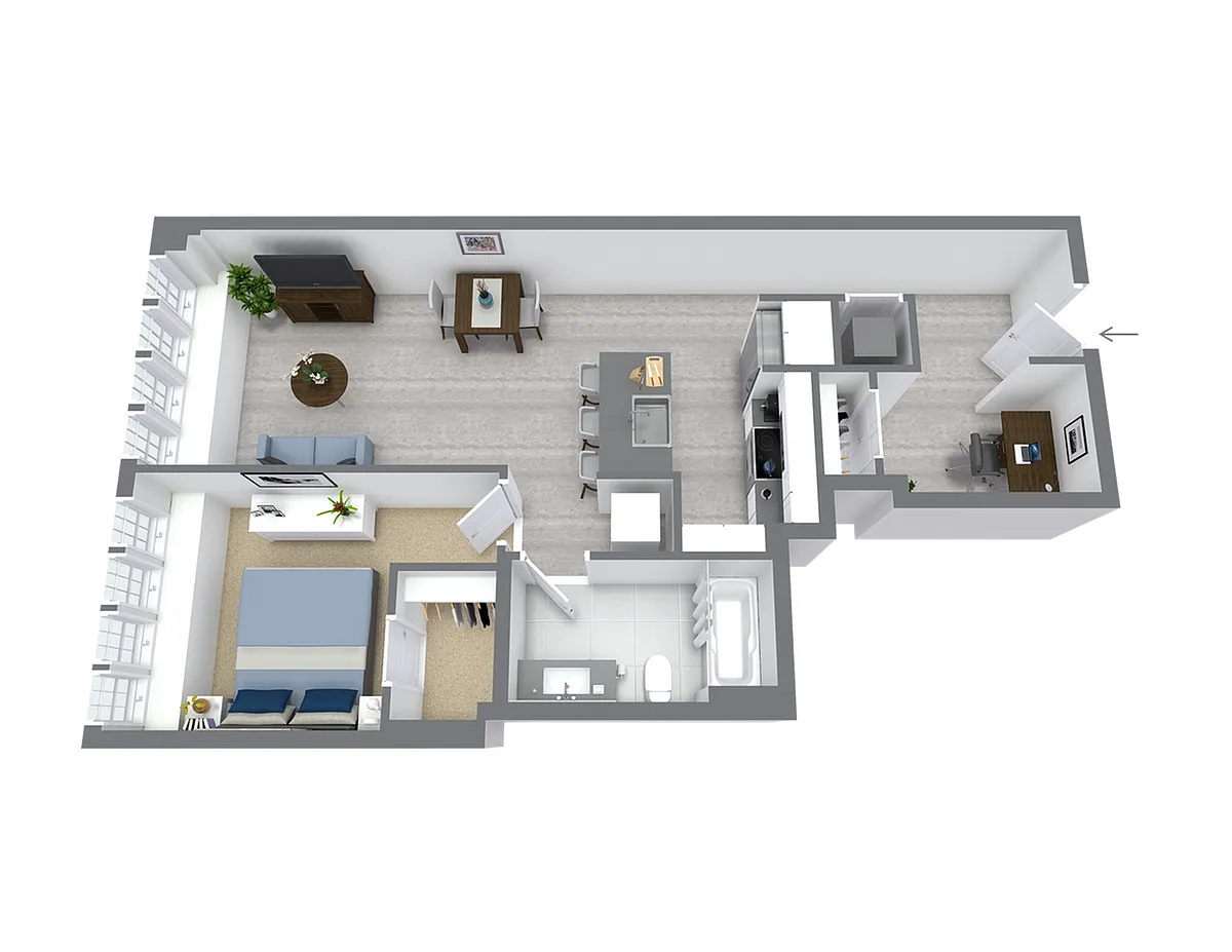 Floor plan C2