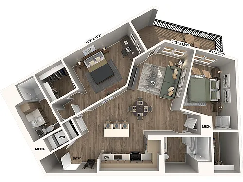 Floor plan B07