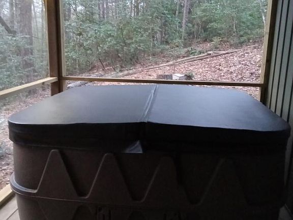 Relax with a soak in the jacuzzi