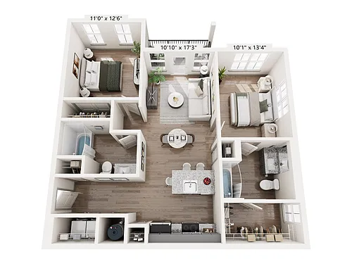 Floor plan Calypso