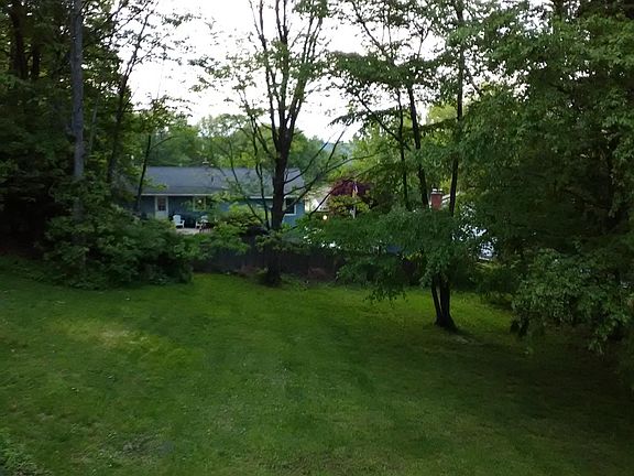 View of yard from deck