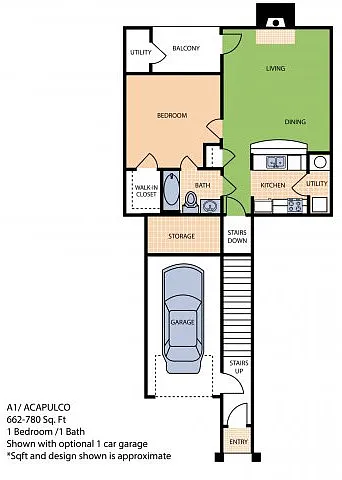 Floor plan Acapulco