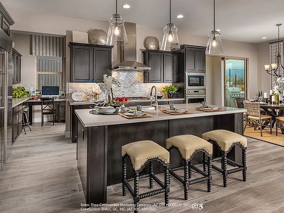 Kitchen of Model Home