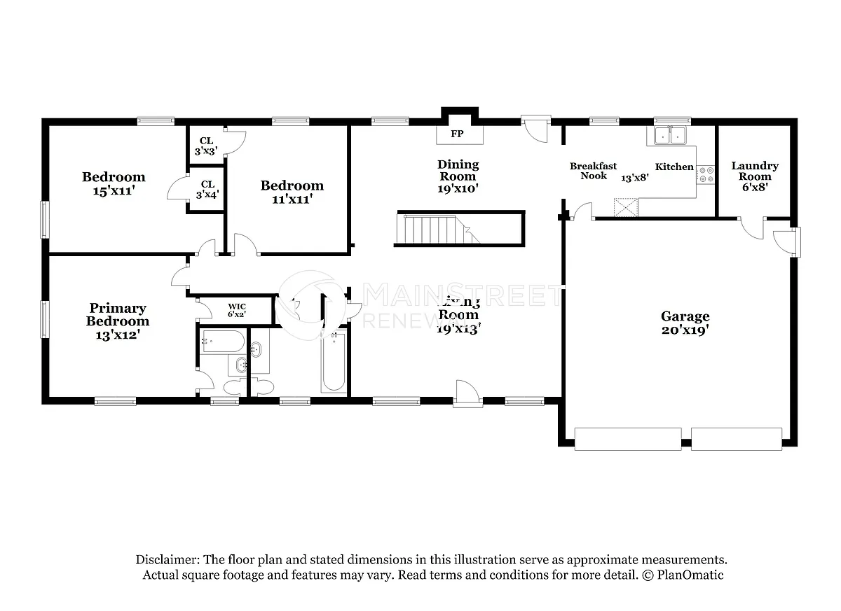 Floor Plan - 4868 Zinzendorf Dr