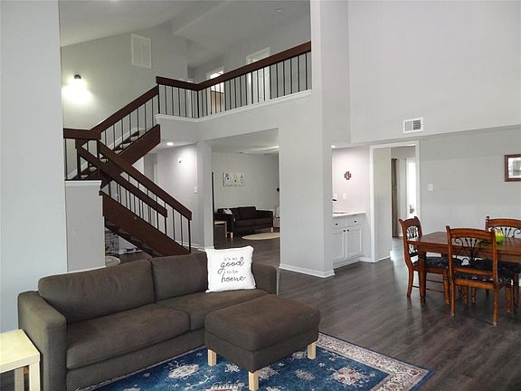 Remodeled and Updated open floor plan with vaulted ceilings