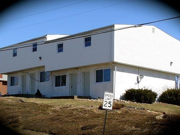 Back of building. Unit D is on right end