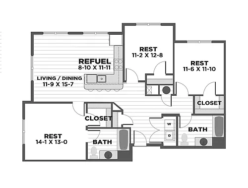 Floor plan C2A