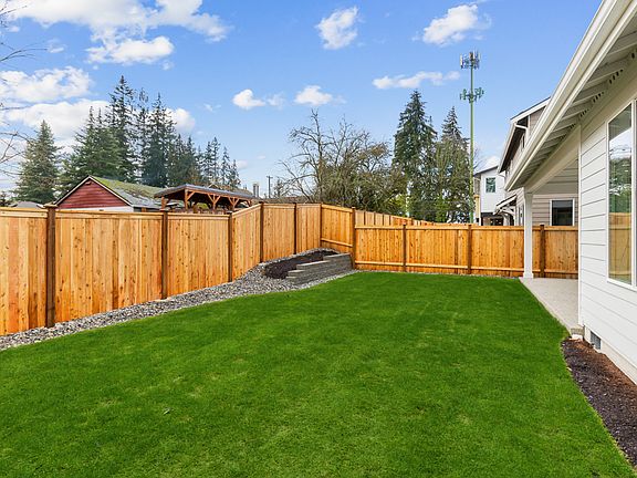 Backyard fencing