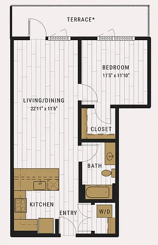 Floor plan A1R