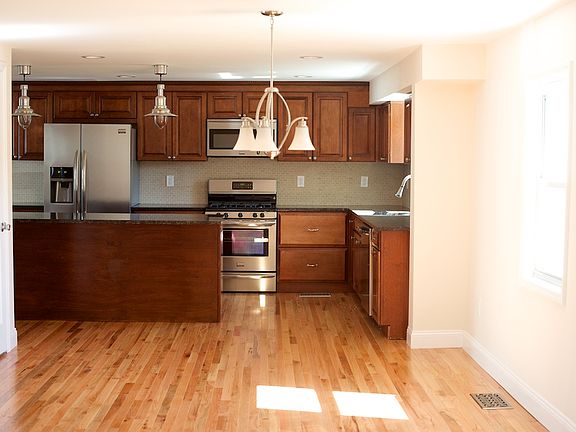 view from LR into Kitchen