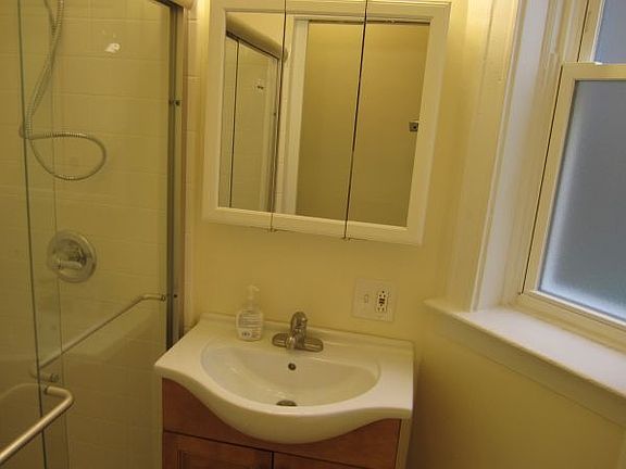 Hallway bath with shower