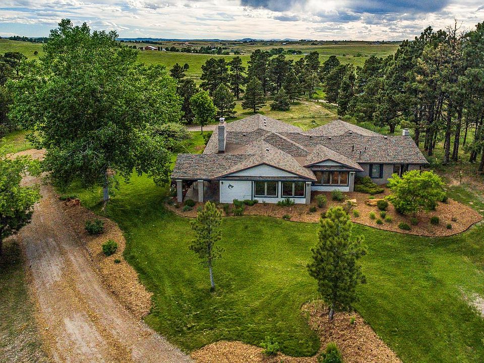 Drone shot looking West