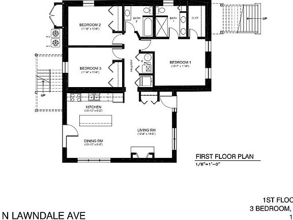 3rd image of 3110 N Lawndale Ave #1