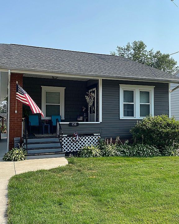 New siding and windows