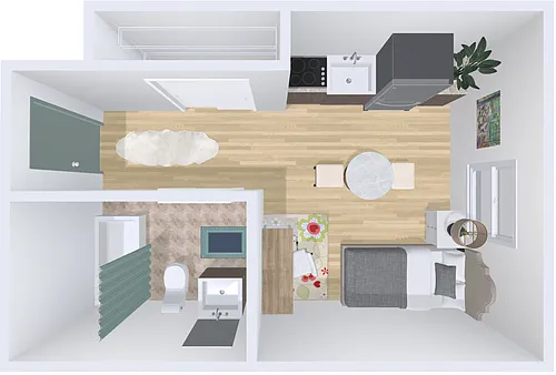 Floor plan studio 12