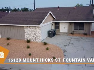16120 Mount Hicks St, Fountain Valley, CA 92708