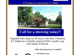 4712 Parker Ave, Sacramento, CA 95820