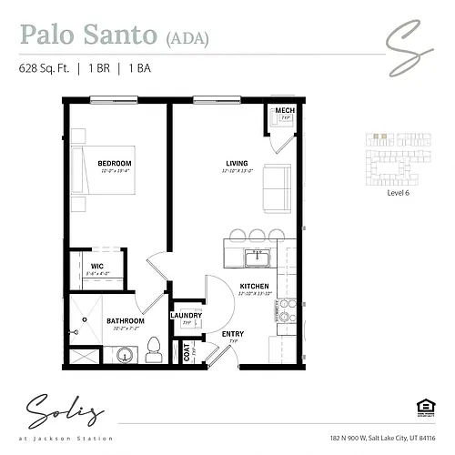 Floor plan Palo Santo
