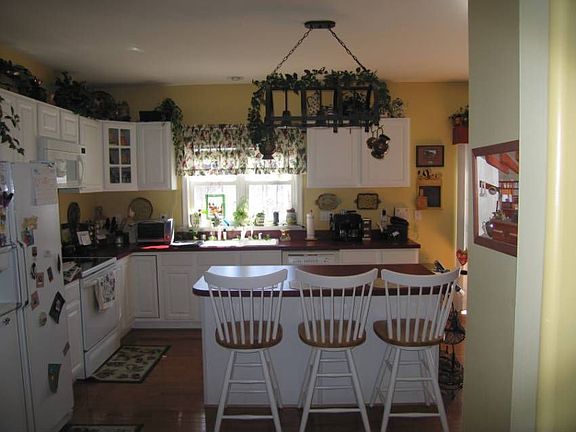 View of Kitchen from Entry Way