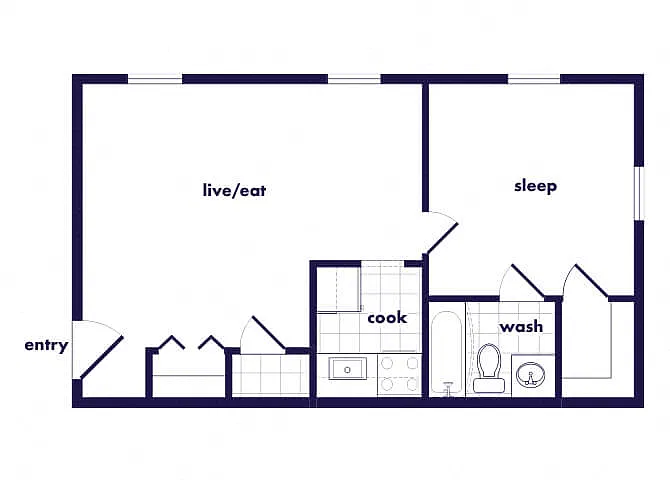 Floor plan A1