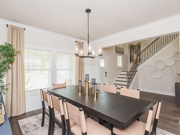 Host memorable meals in this beautiful formal dining space.