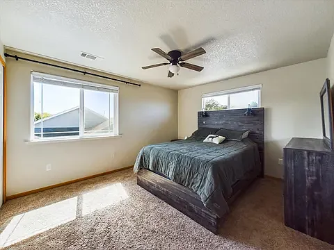 Another view of master bedroom