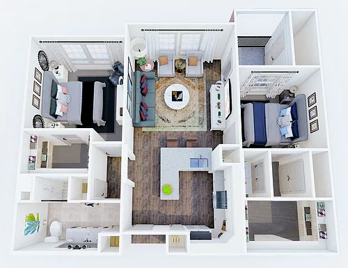 Floor plan B1