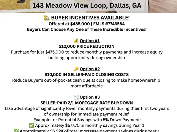 143 Meadow View Loop, Dallas, GA 30132