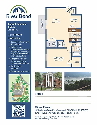 Floor plan RB-DES: 1BR-716