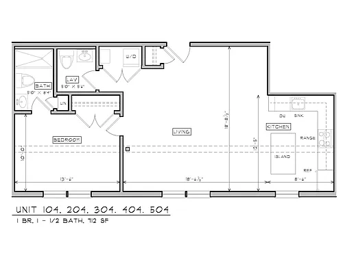 Floor plan 104-504