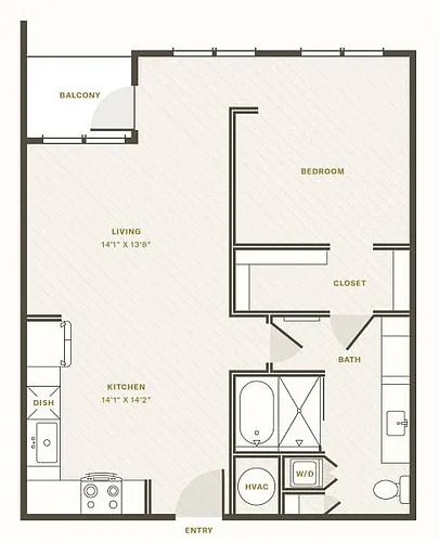 Floor plan The Piazza
