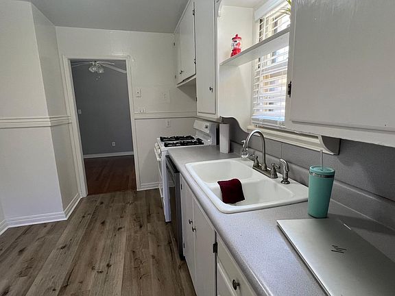 Kitchen; looking from back door inside.