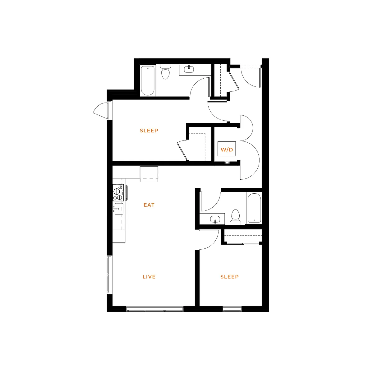 Floor plan B3