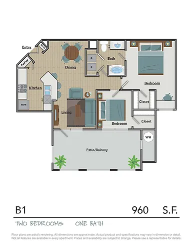 Floor plan B1