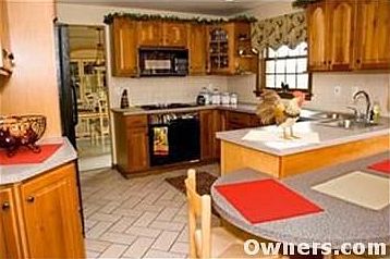 Spacious Updated Cherry Kitchen